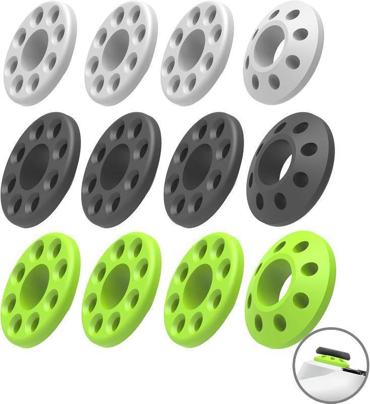 lot 68088 image: Precision Rings for PS4 PS5, Xbox Series XS, Xbox One SX, Swicth Pro Game Controller Accessories Console Rings Aim Assist Ring (silicone-12pcs)