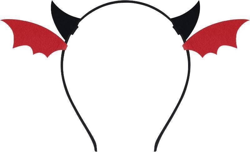 lot 69261 image: One Size Leuceiy Devil Horns Headband,Little Bull Horn Devil Headband Halloween Adult Dress up Surprise Theme Party