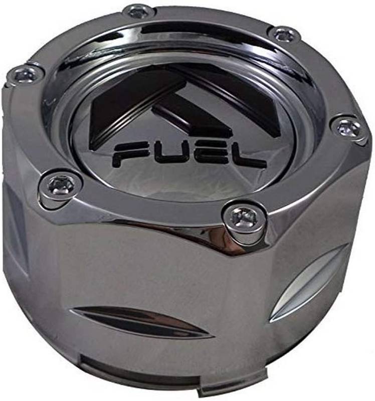 lot 68282 image: $25 4 inches Fuel Wheels Chrome Wheel Center Cap # 1003-48