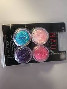 NEW Nail Art Glitter Sprinkles Set