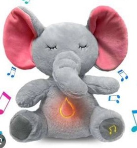 lot 12765 image: Anxiety Relief  Sleeping Plush with Realistic Breathing Motion & Soothing Music & Lights