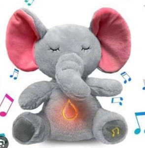 lot 12776 image: Anxiety Relief  Sleeping Plush with Realistic Breathing Motion & Soothing Music & Lights