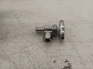 lot 12784 image: Jones Stephens S10318 12in PEX x 38in OD Angle Supply Stop Chrome Lot of 10