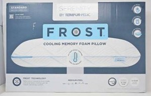 lot 12789 image: Serenity by Tempur-Pedic Frost Cooling Memory Foam Pillow Standard