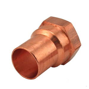 lot 12813 image: 1600 Pcs Jones Stephens 14 Wrot Copper Solder Joint Female Adapter
