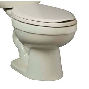 lot 12841 image: Proflo Toilet Bowl Only White PF1403TWH