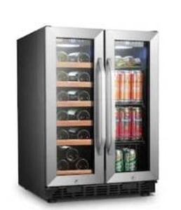 lot 12842 image: LANBO LB36BD Wine & Beverage Cooler Dual Zone