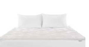 lot 12849 image: Beautyrest Black Cooling Pillow Top Mattress Topper, King