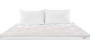 lot 12857 image: Beautyrest Black Cooling Pillow Top Mattress Topper, King