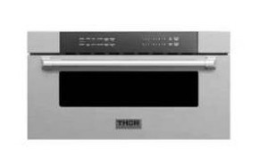 lot 12833 image: Thor 30in. W 1.2cu.ft. Built-In Microwave Drawer with Auto Touch OpenClose Control (Does Not Recieve Power)