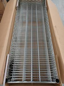 lot 12989 image: 5 Piece Trinity Replacement Wire Shelves, 48 x 18