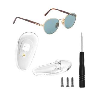 lot 2222 image: Replacement Nose Pads for prada Eyeglasses Sunglasses 14.5mm - Retail $16