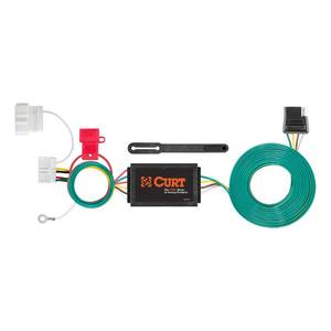 lot 2228 image: CURT 56378 Custom Wiring Connector Harness 4-Way Flat Output for Honda Odyssey - Retail $53