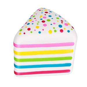lot 2250 image: Cake Squishy, Jumbo Slow Rising Cake Squeeze Fidget Sensory Toy Giant Layer Cake Soft Relief Squishy for Adults Birthday Gift Party Favor (1pcs) - Retail $18