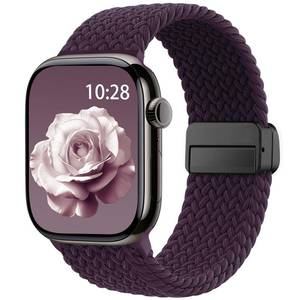 lot 2253 image: Braided Stretchy Magnetic Sport Band for Apple Watch Bands for Women Men - Retail $10