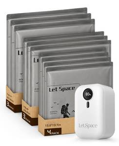 lot 2259 image: LetSpace Vacuum Storage Bags with Electric Pump - Retail $15,544