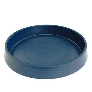lot 2273 image: Bleuhome 1 Pack Plant Saucer Tray for Ceramic Plastic Pots, 6 inch Plant Saucers for Indoors, Pot Saucers Trays, Flower Planter Water Drip Trays for Pots Base (6, Blue) - Retail $5