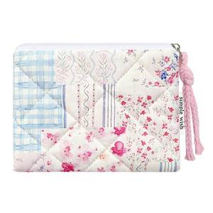 lot 2329 image: Modacarry Cotton Quilted Floral Small Coin Pouch for Women (FLOWER PATCH) - Retail $10