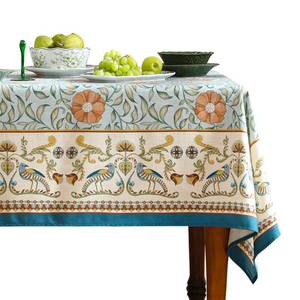 lot 2333 image: patdrea Vintage French Farmhouse Tablecloth,Rectangular,102x63 - Retail $75