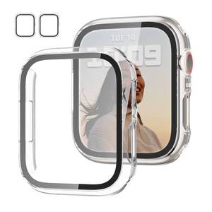 lot 2348 image: JZK Case with Screen Protector for Apple Watch SE3 Series 654 40mm,Clear - Retail $6