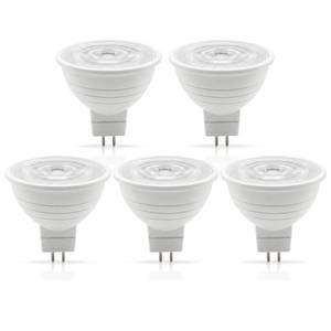 lot 2377 image: mfxmf MR16 LED Bulb Dimmable GU5.3 12V 2700K Warm White,Halogen Equivalent, 40° Beam Angle Spotlight for Landscape, Recessed & Track Lighting 5 Pack - Retail $726