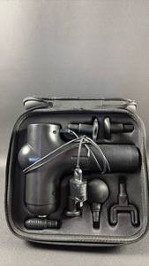 lot 6 image: Rechargeable Titan Deep Tissue Massager 3 Levels with Accessory Tools and Carry Case