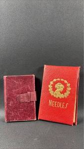 lot 8 image: Antique Needle books
