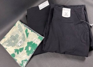 lot 46 image: New With Tags Liz Claiborne XL Bootcut Legging, New Xersion XL Bootcut Pant and New Vneck T