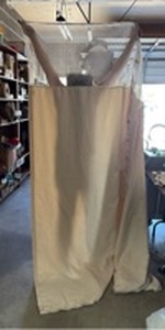 lot 47 image: Privacy Curtain With Mesh Top - Approximately 13 Feet Wide
