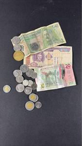 lot 57 image: Foreign Coins and Bills