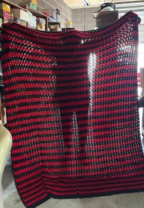 lot 68 image: Handmade Afghan Big and Soft