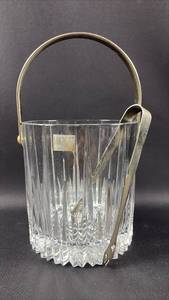 lot 69 image: Mikasa Ice Bucket with Handle and Tongs