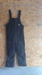 lot 207 image: Carhartt Yukon Extreme Bib Overalls Loose Fit Medium
