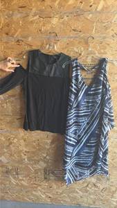 lot 226 image: NEW WITH TAGS NAME BRAND Womens Clothes Wrinkled From Storage BUT Clean