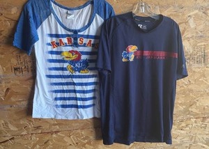 lot 236 image: KU Jayhawks Tees