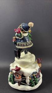 lot 108 image: Santa Figurine with Painted Details