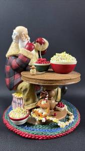 lot 110 image: Bennington Christmas by Demdaco Figure, Resin (no chips) Stored in Original Box Approximately 7 Inches Tall