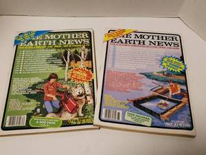 lot 311 image: Mother Earth News Magazine No. 81 & 82 Issues May thru Aug 1983 Plus National Geographic 1993