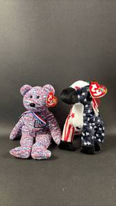 lot 158 image: Ty Beanie Babies Lot of 2 with Tags
