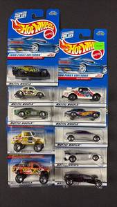 lot 439 image: 10) 1990s Hot Wheels in Blister Packs