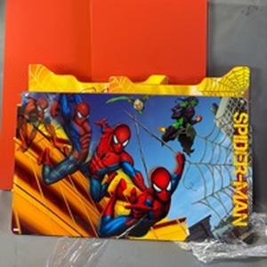 lot 537 image: Delta Childrens Products Spider-Man Toy Chest New Out of Box, may need screws or bolts