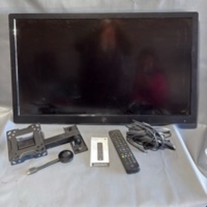 lot 542 image: Westinghouse TV with Remote Wall Mount Bracket and Chrome Cast HDMI