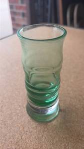 lot 608 image: Bamboo Glass Vase