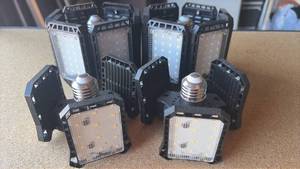 lot 620 image: (4) Deformable Shop Lights
