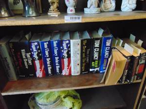 lot 3088 image: Tom Clancy Books