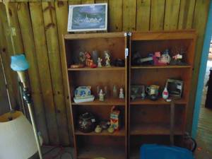 lot 3097 image: 2 Shelving Units with Contents