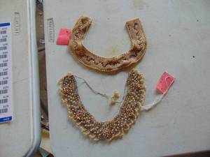 lot 3151 image: Collars - Embroidered - - -Old