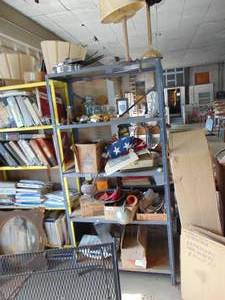 lot 3165 image: Contents of Metal Shelving Unit