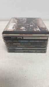 lot 24 image: Lot of 7 CDs - Pantera Cowboys From Hell Far Beyond Driven Official Live 101 Proof