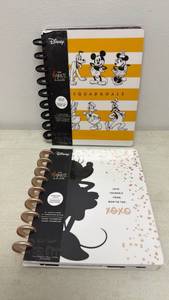 lot 25 image: Disney The Happy Planner 2-Pack 12-Month Planners 2022 Squadgoals Minnie